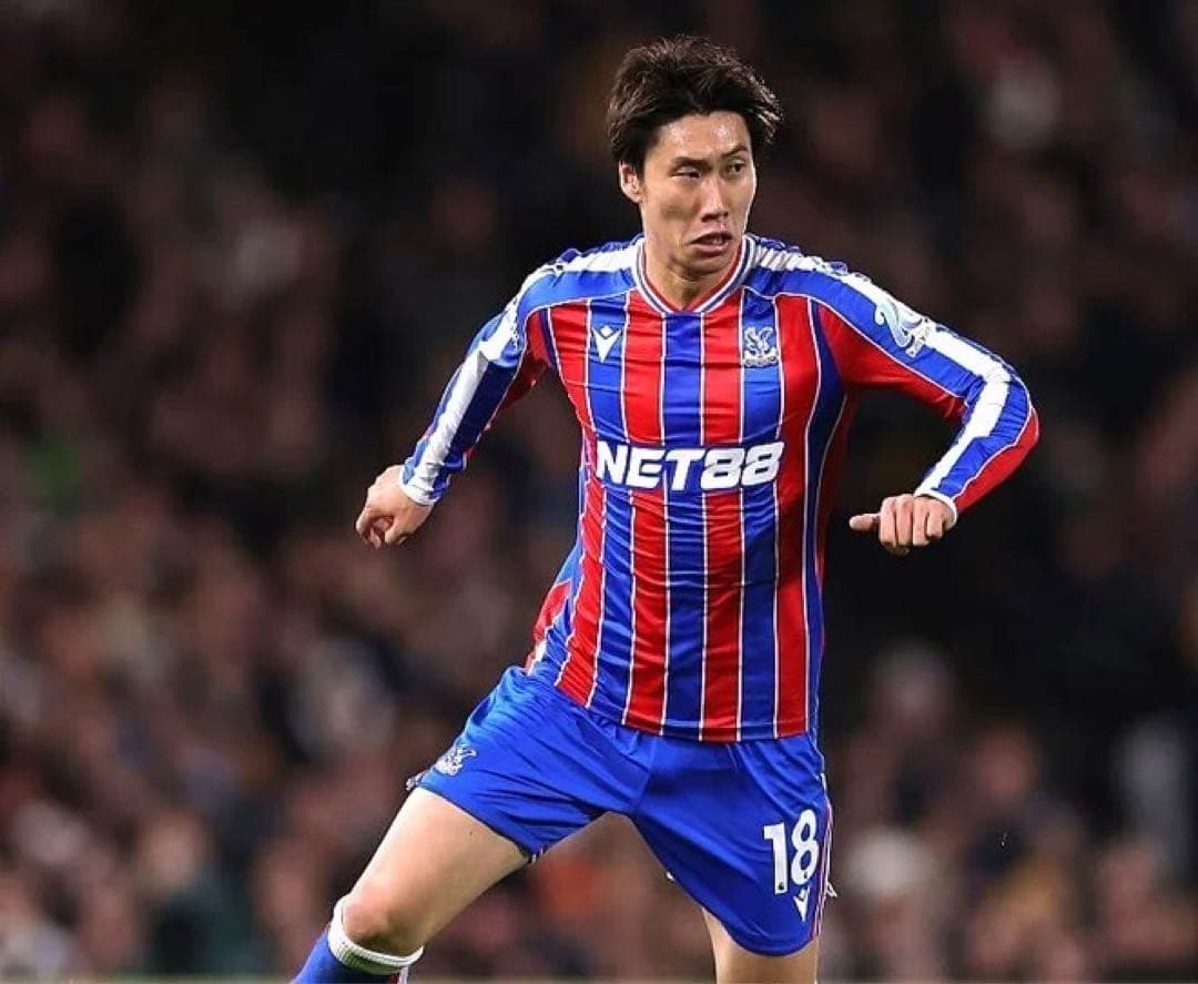 新品未使用】クリスタルパレス 鎌田大地 25/26 ユニフォーム Lサイズ