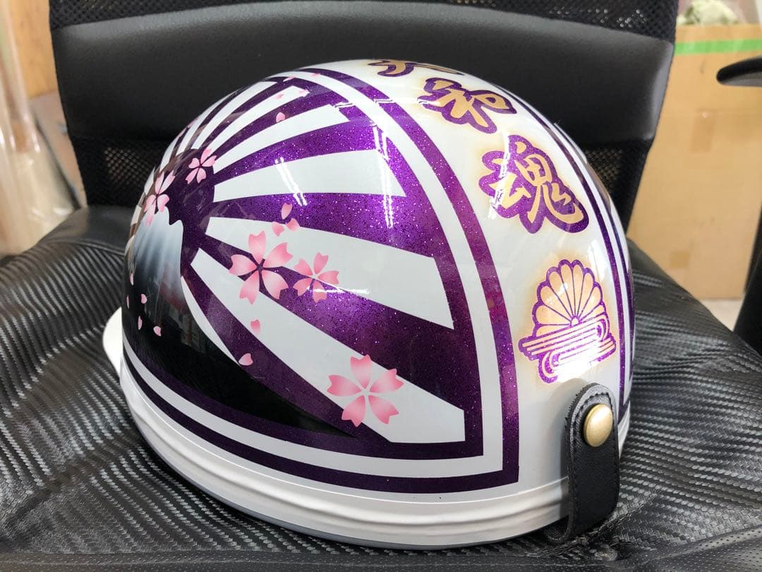 コルク半 カスタム 富士日章 白紫 ラメ 桜 高級クリヤ 送料無料 - メルカリ