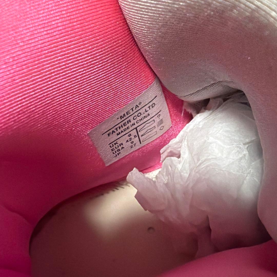 father llc october pink 27cm yeezy - メルカリ