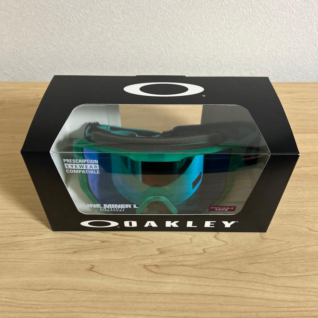 OAKLEY LineMiner L PRIZM SnowJadeIridium - メルカリ