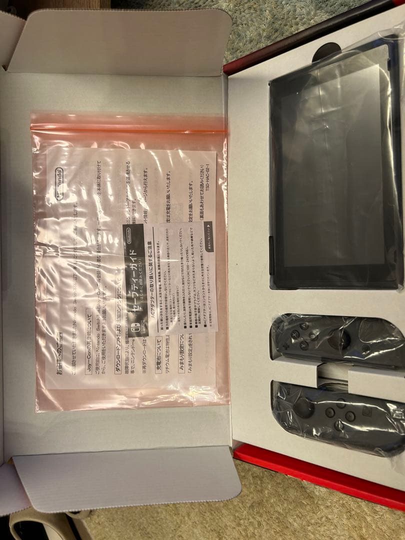 Nintendo Switch 本体 付属品完備 - メルカリ