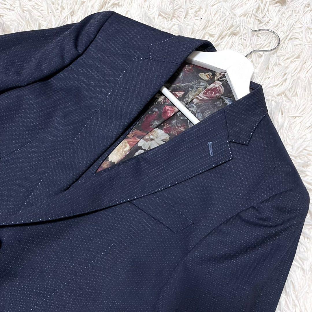 美品✨ポールスミス×ロロピアーナ スーツ スリーピース 花柄 シルク