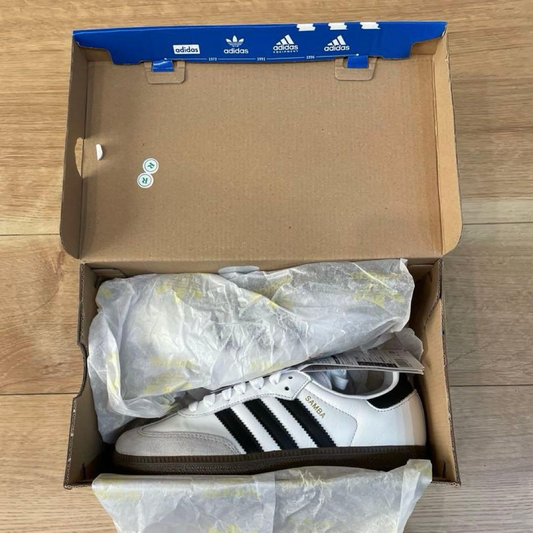 adidas SAMBA OG B75806 ホワイト　22.5cm
