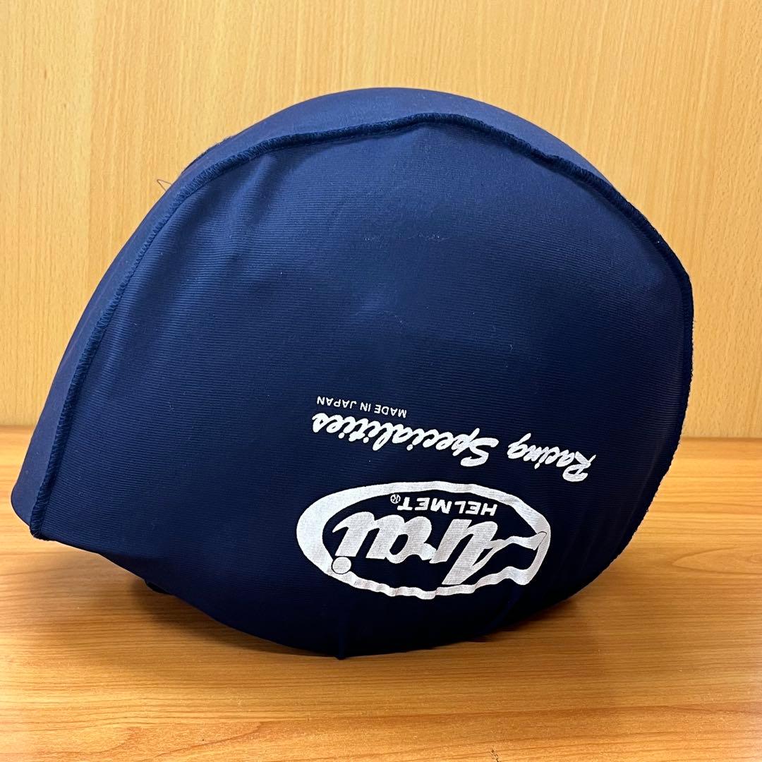 Arai ジェットヘルメット ホワイト SNELL MZF 55〜56cm - メルカリ