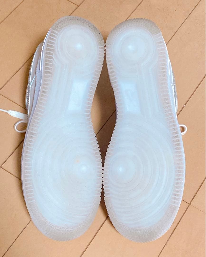 Nike Air Force 1 ホワイト グリッター　23.5cm
