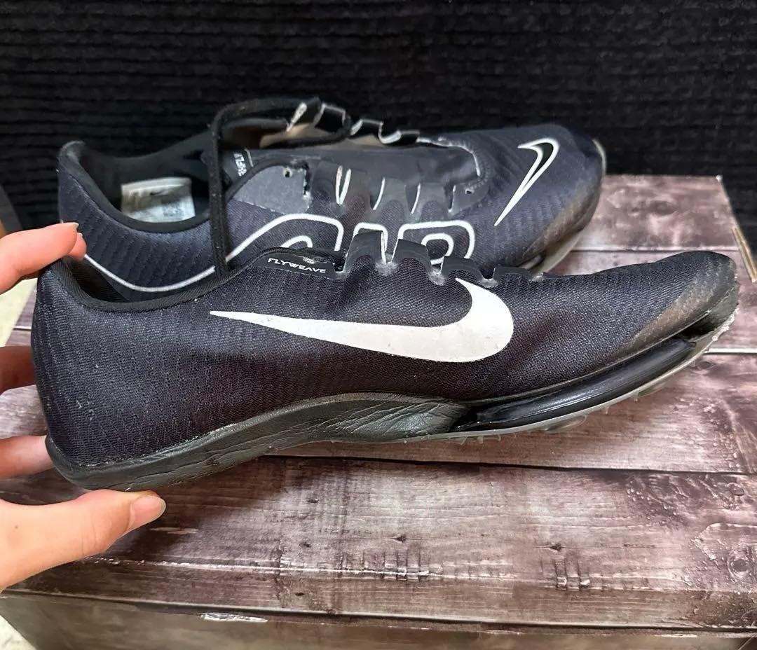 26.5cm】NIKEスパイク・マックスフライ・モアテン 黒色 7点セット