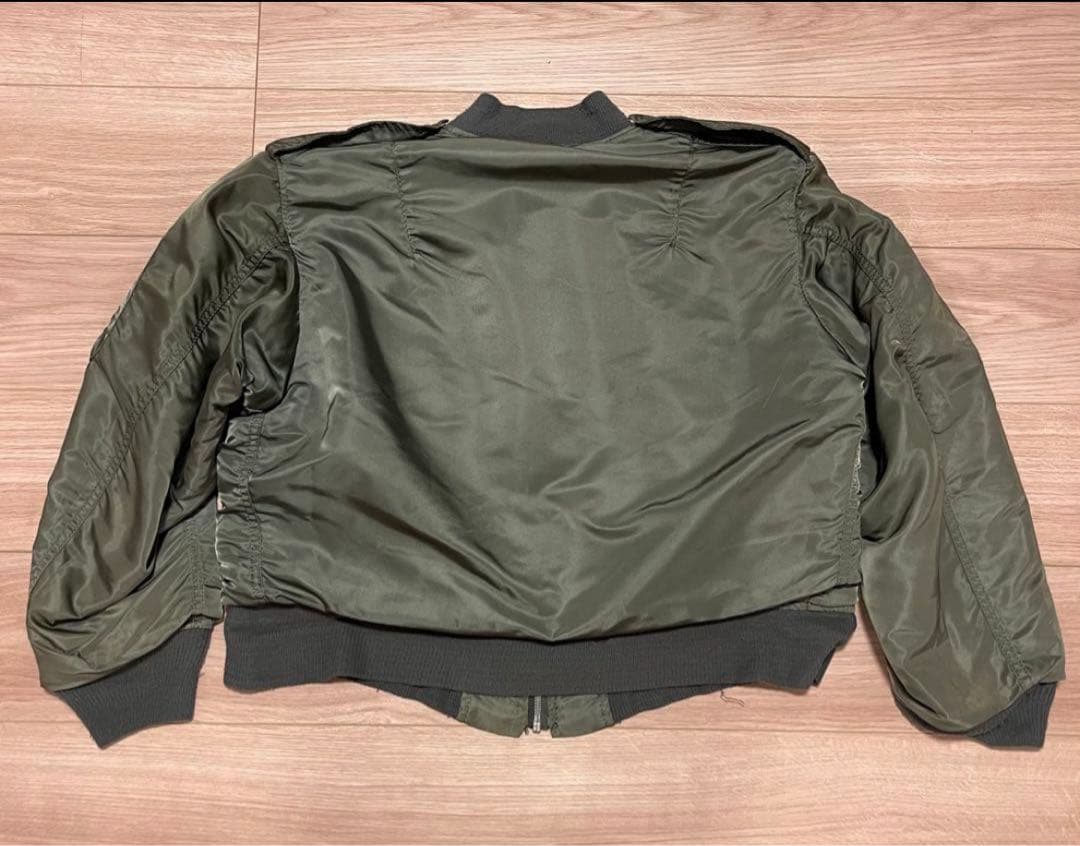 80s ALPHA アルファ L-2B 民間 ミリタリー 古着 - メルカリ