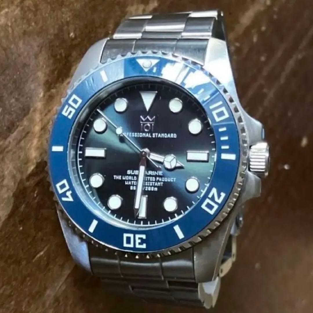 [HYAKUICHI 101] 1S ダイバーズ 42mm ディープアクア HYAKUICHI ヒャクイチ 腕時計 ダイバーズ スイープセコンド セラミック