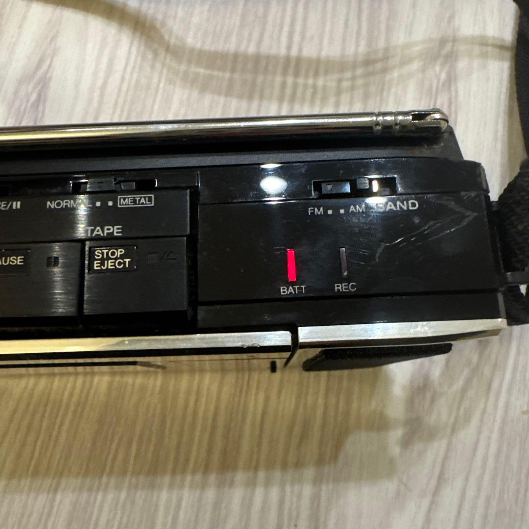 ナショナル National RX-F40 ラジカセ 通電ok F40