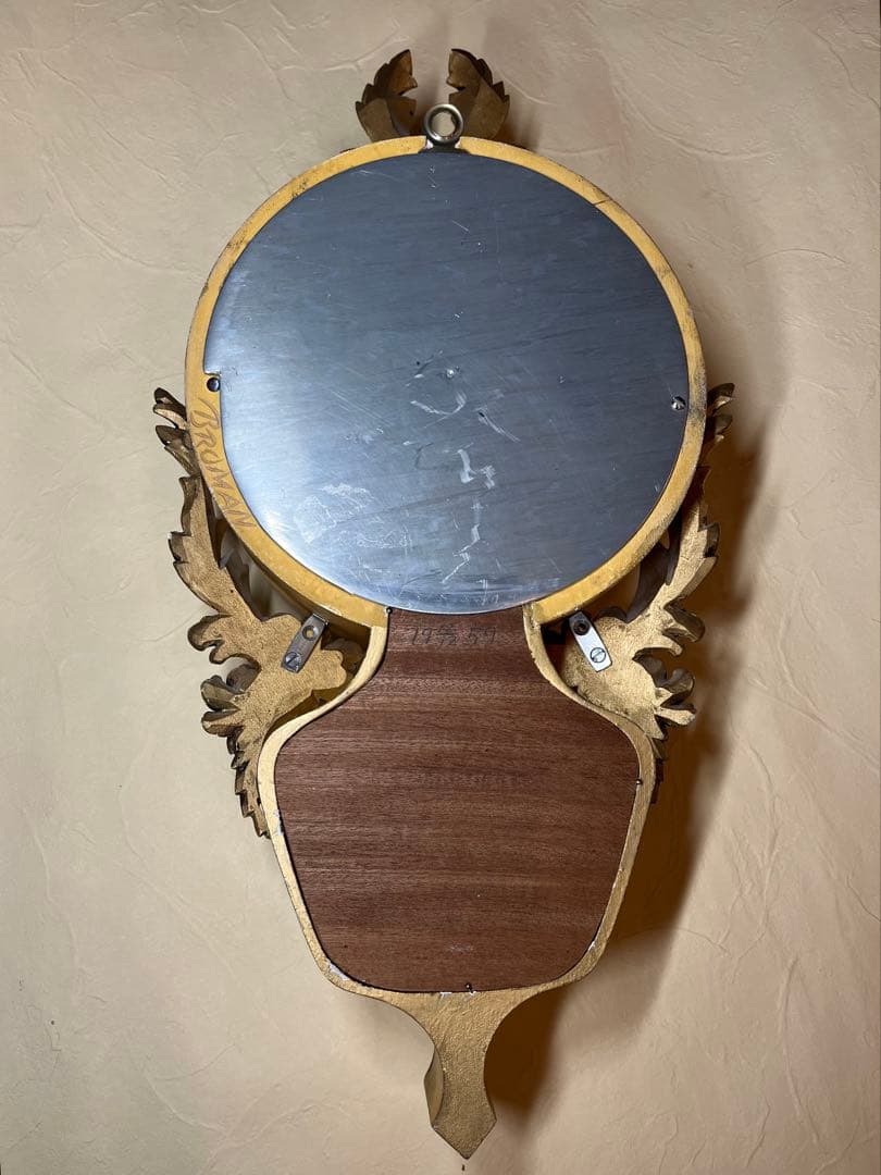 ミニミニ 柱時計 古時計 振り子 アンティーク時計 レトロ ユンハンス