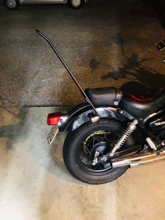 ビラーゴ250 XV250シーシーバー バックレスト - メルカリ