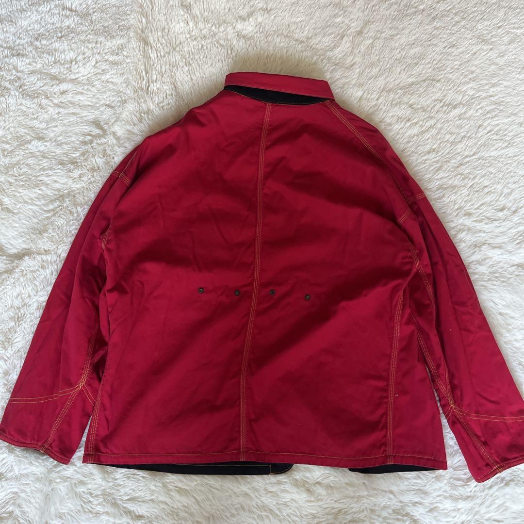 ChahChah×TENBOX×Lee/リバーシブルカバーオール/赤黒 10匣 www.cosaga.com