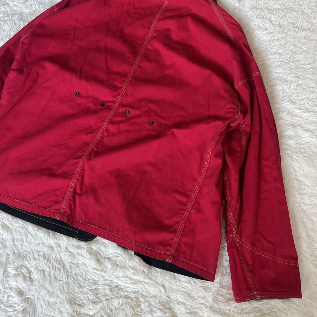 ChahChah×TENBOX×Lee/リバーシブルカバーオール/赤黒 10匣 www.cosaga.com