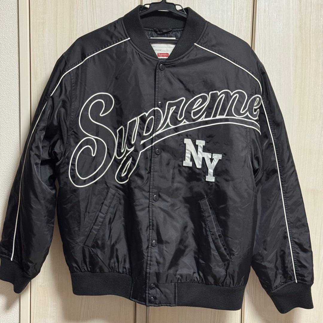 ジャケット・アウター Superme Contrast Script Varsity Jacket Fall/Winter 2020 Preview – Supreme