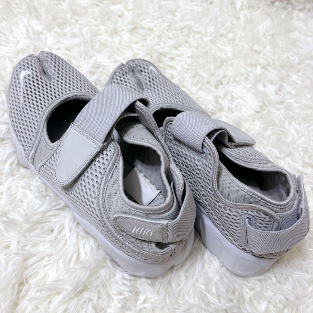✨美品✨ナイキ エアリフト ブリーズグレー メッシュ サンダル 足袋