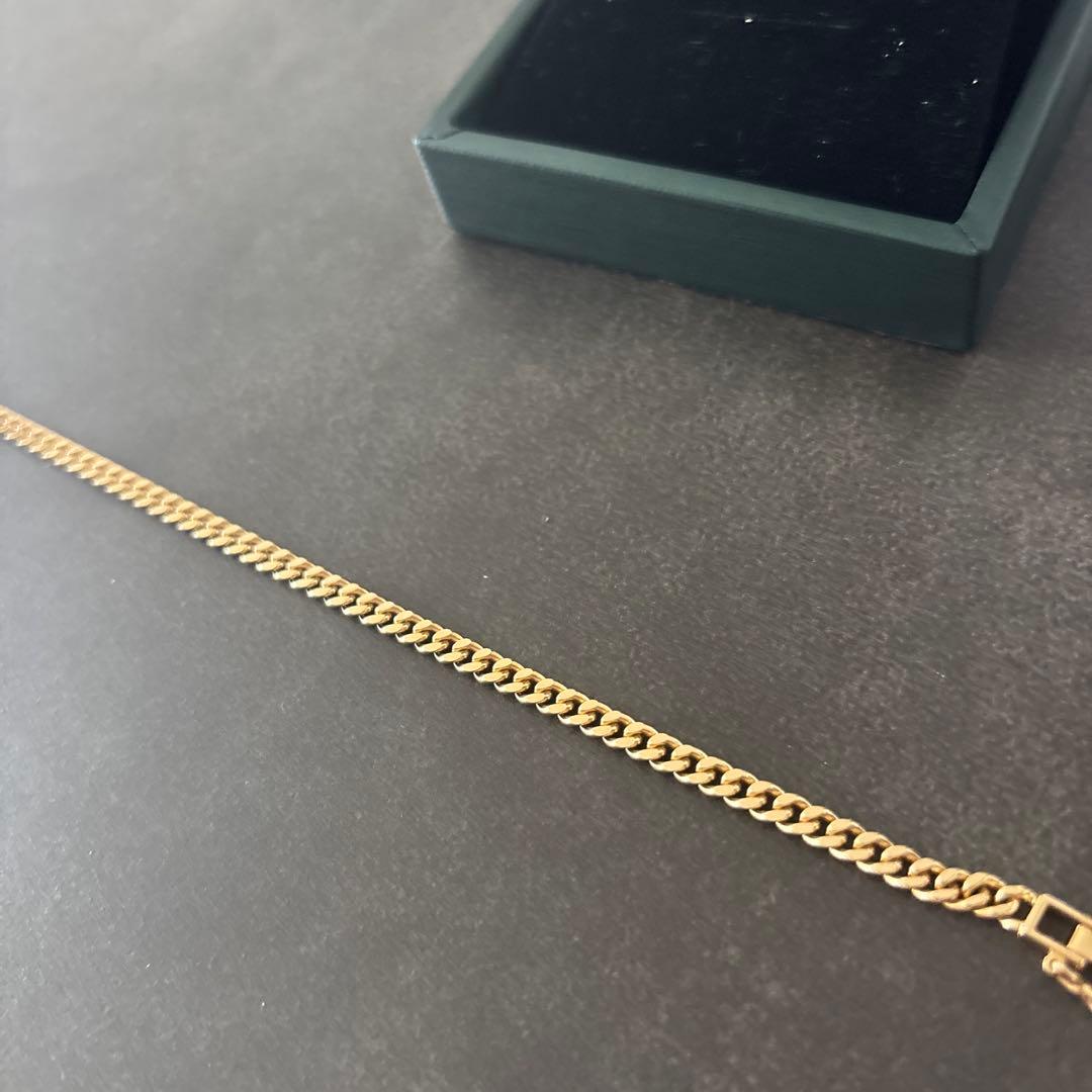 【新品】18金　k18 喜平ブレスレット2面　11.5g 18cm