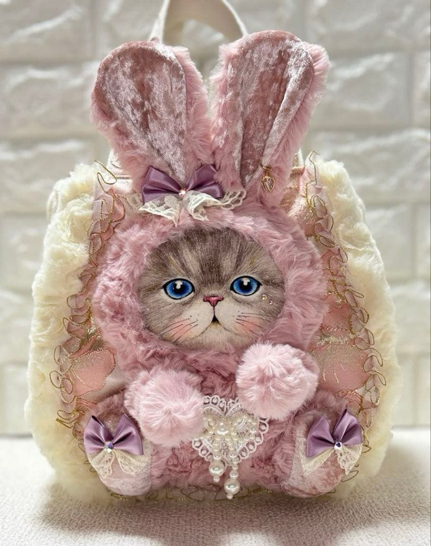 あ*き様 コヤンイサムチョン ハンドメイド ファーバッグ ルミちゃん