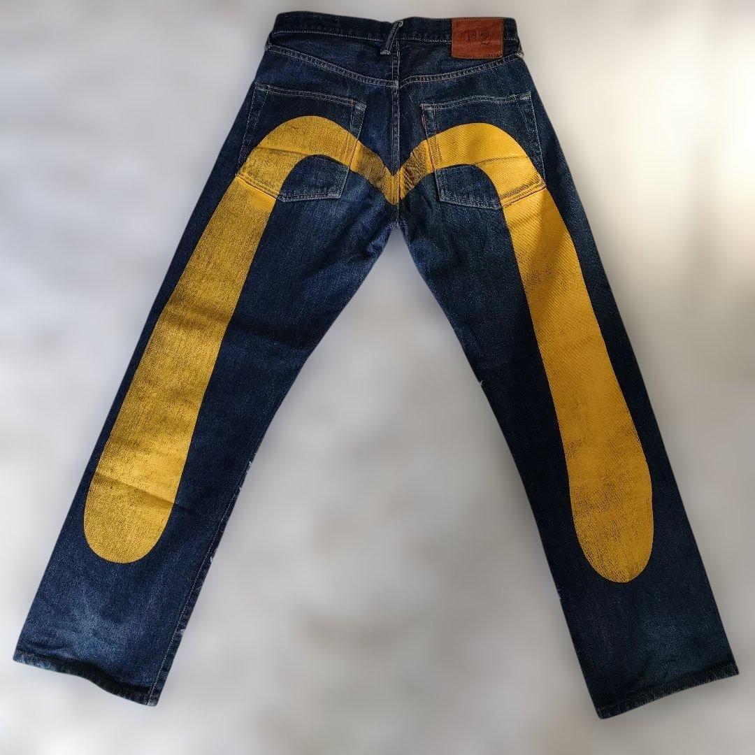 EVISU lot2000 No2 イエロー大黒 日本製 赤耳 30×35 美品 - メルカリ