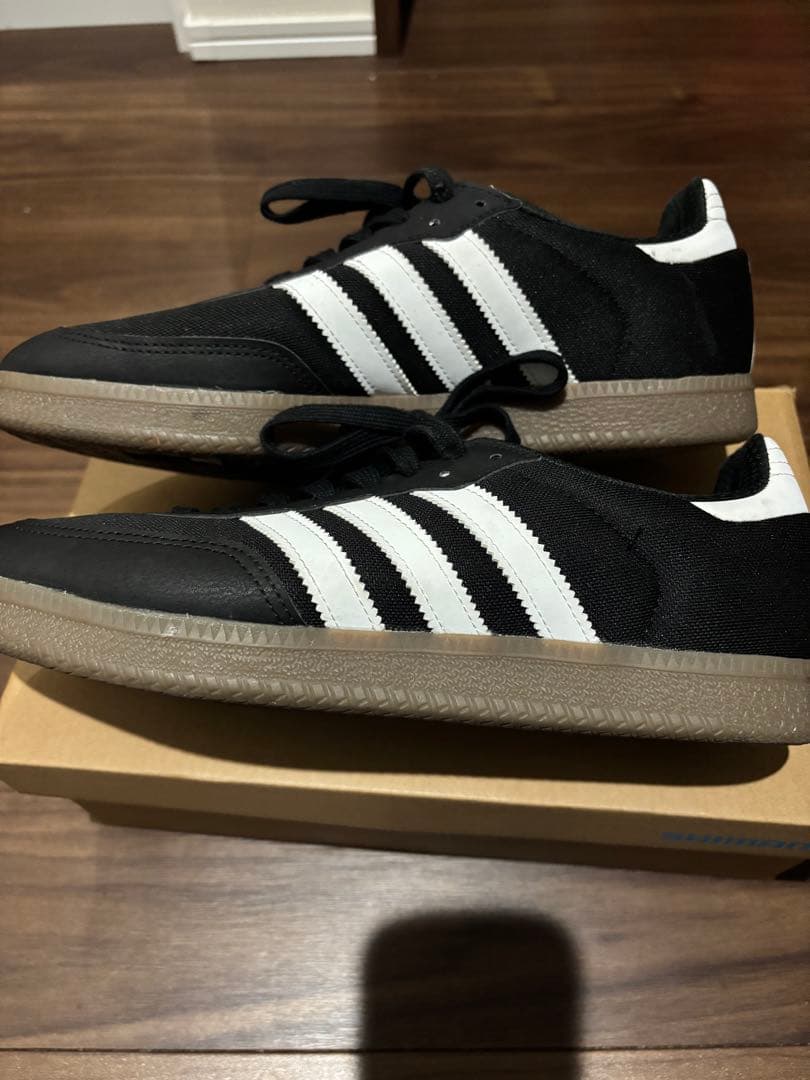 adidas VELOSAMBA ブラック/ホワイト スニーカー　26.5cm