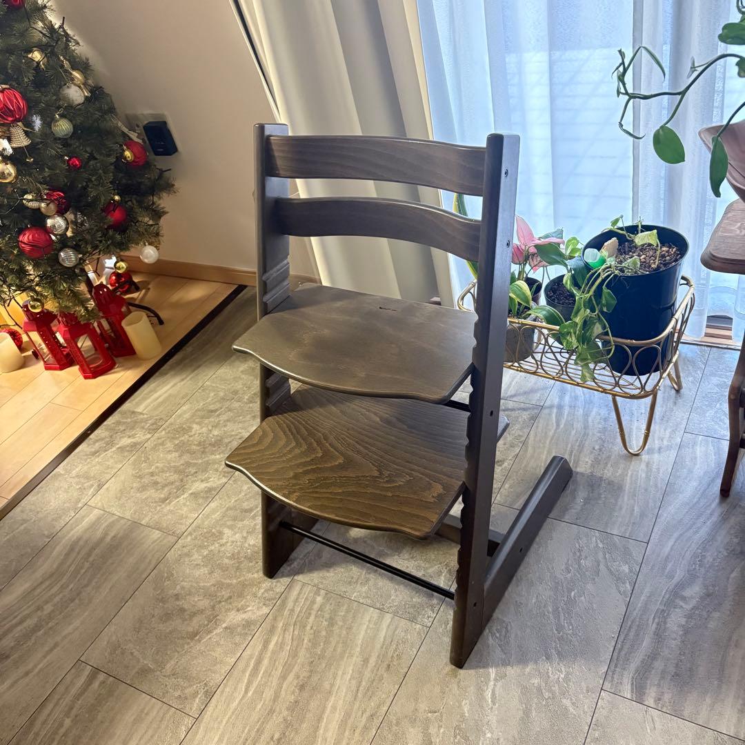 ストッケ　トリップトラップ　グレー STOKKE トリップトラップ ベビーセット / ストームグレー ｜ ストッケ