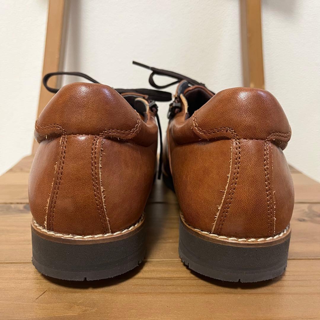 未使用✨アサヒ メディカル ウォーク　24.5cm ブラウン　レザースニーカー