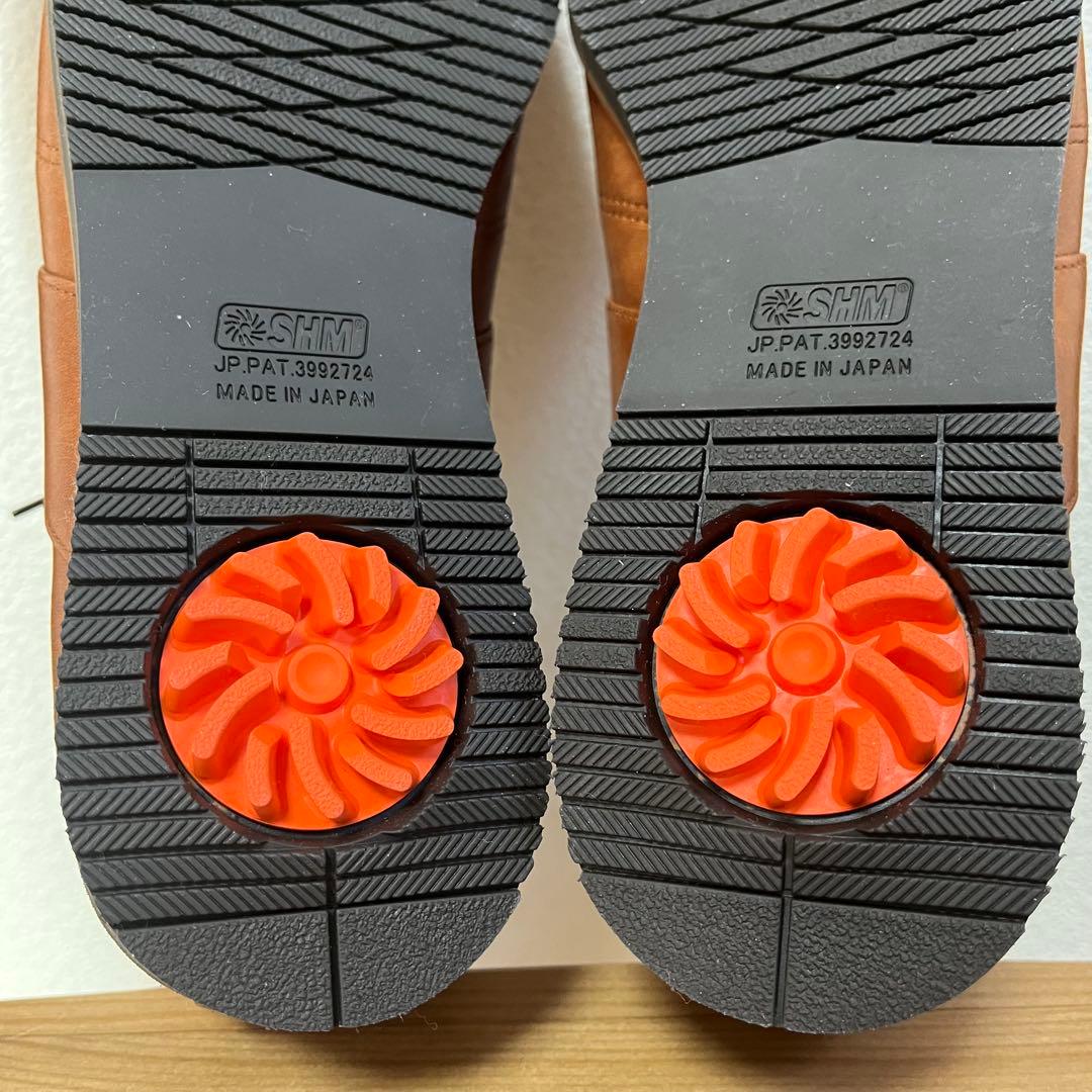 未使用✨アサヒ メディカル ウォーク　24.5cm ブラウン　レザースニーカー