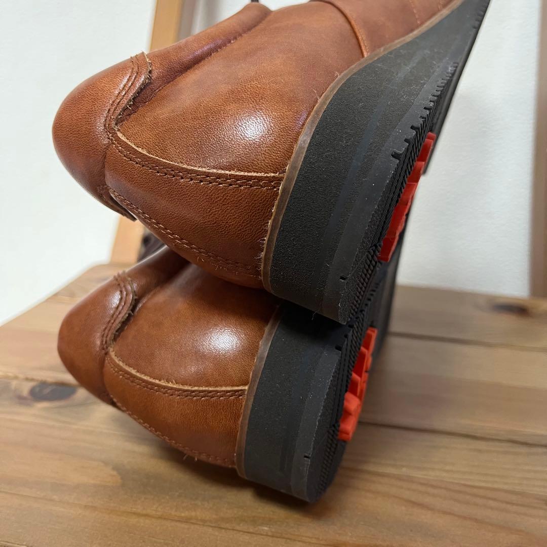 未使用✨アサヒ メディカル ウォーク　24.5cm ブラウン　レザースニーカー