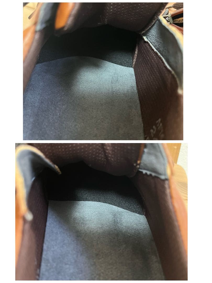 未使用✨アサヒ メディカル ウォーク　24.5cm ブラウン　レザースニーカー