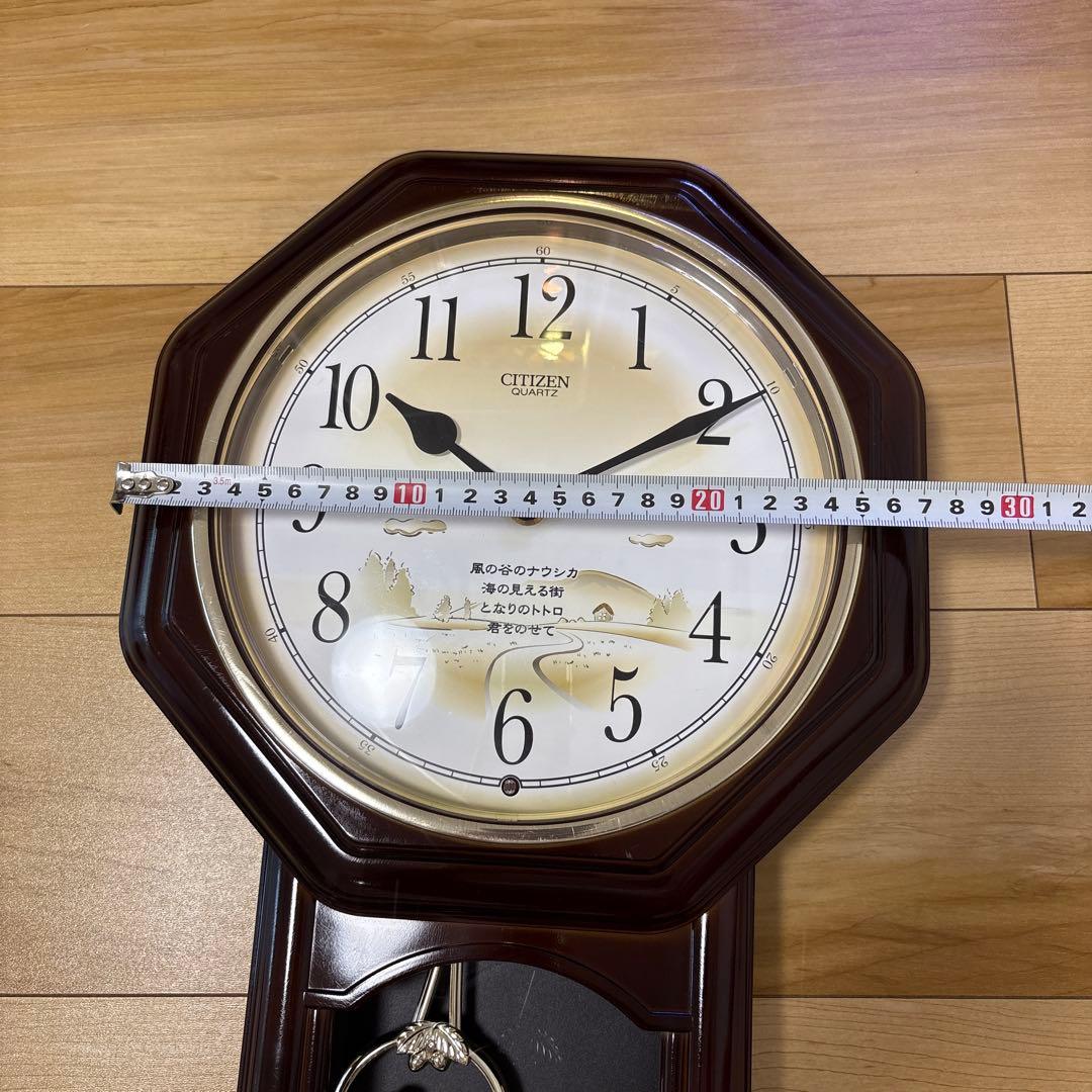 CITIZEN シチズン ジブリ メロディ 振り子壁掛け時計 4MJ846 - メルカリ
