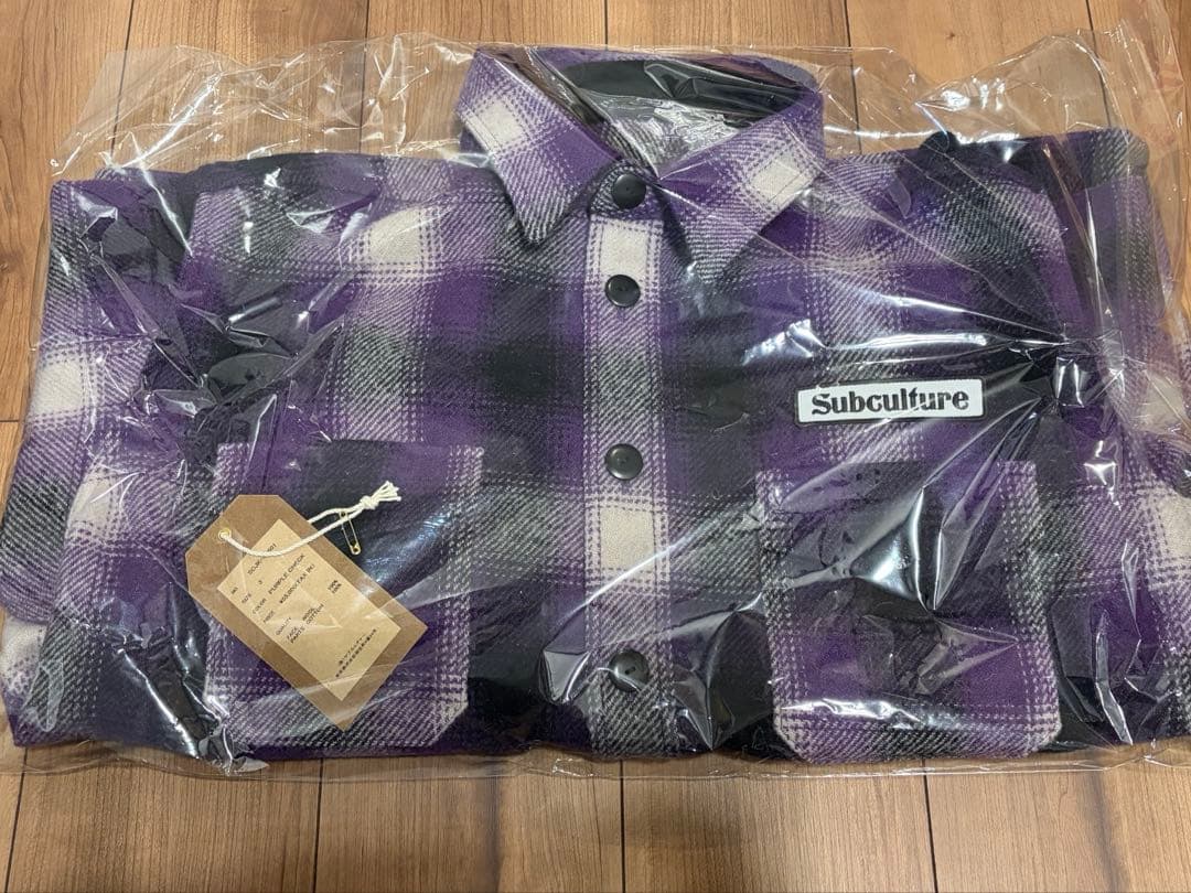 サイズ3 SUBCULTURE OMBRE CHECK JACKET - メルカリ