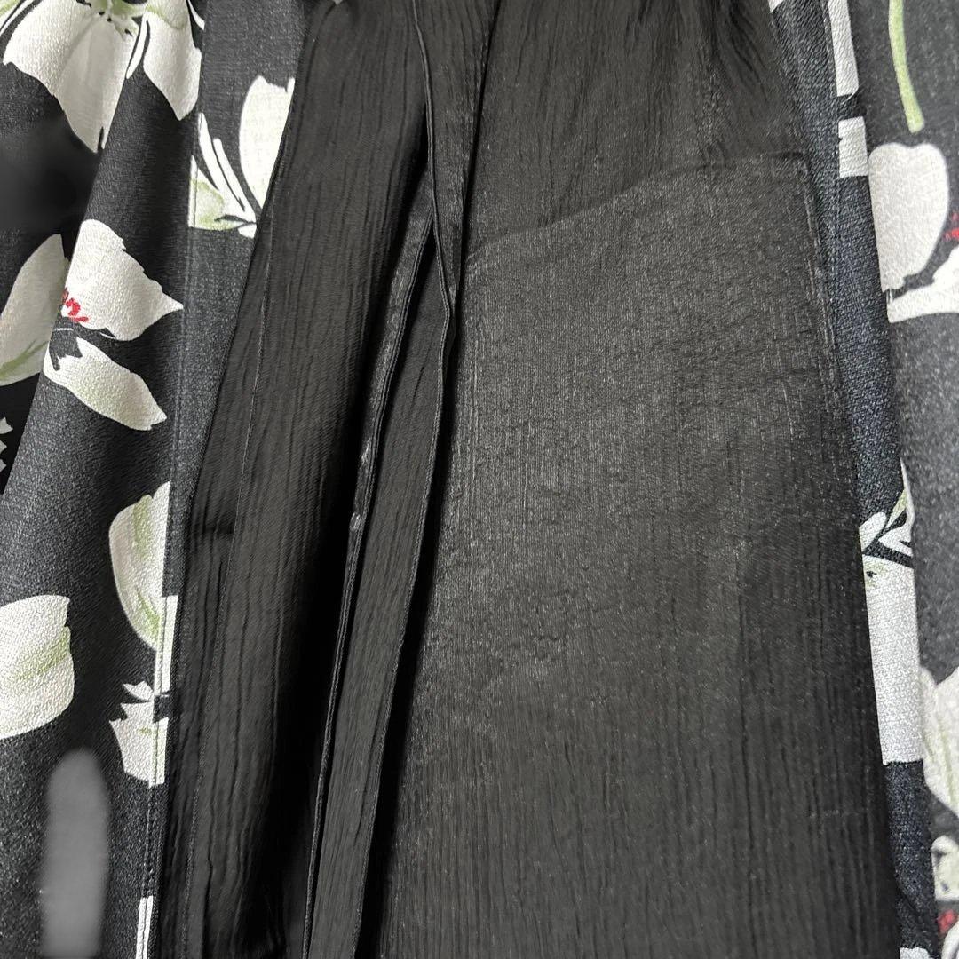 シネマティック 元鈴木さん 2way浴衣 黒 エコバッグになる兵児帯付き