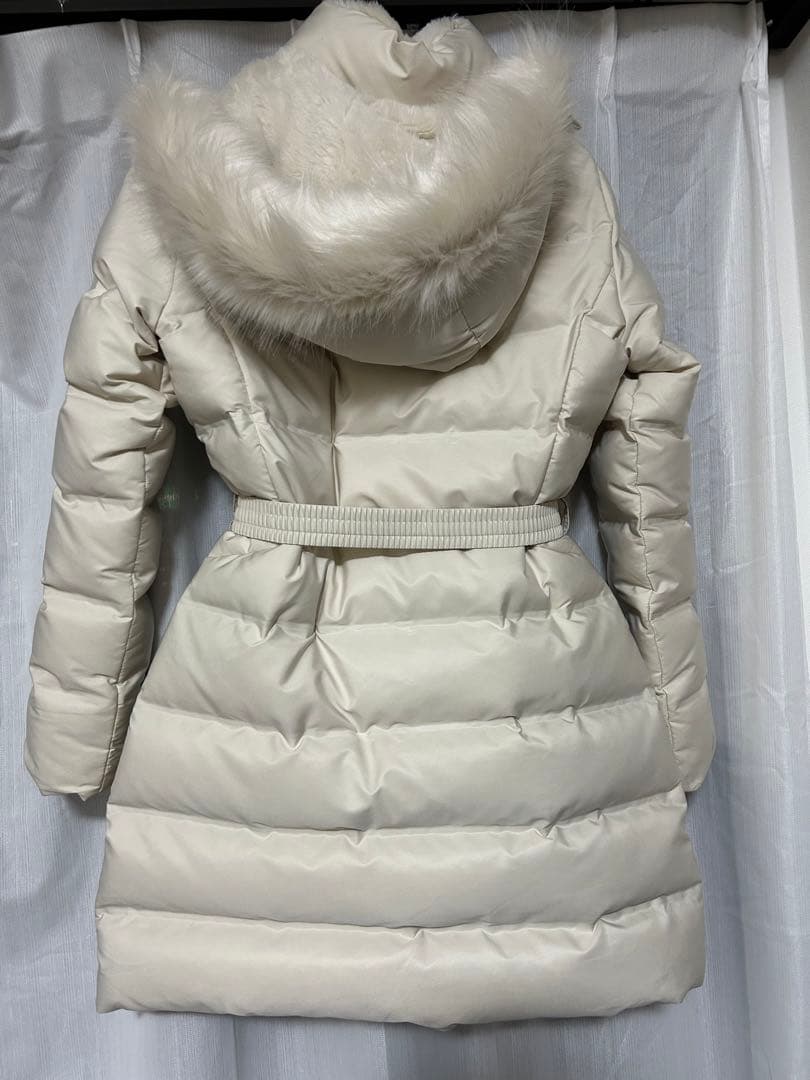 zara WIND PROTECTION セミロング丈フード付きダウンジャケット - メルカリ