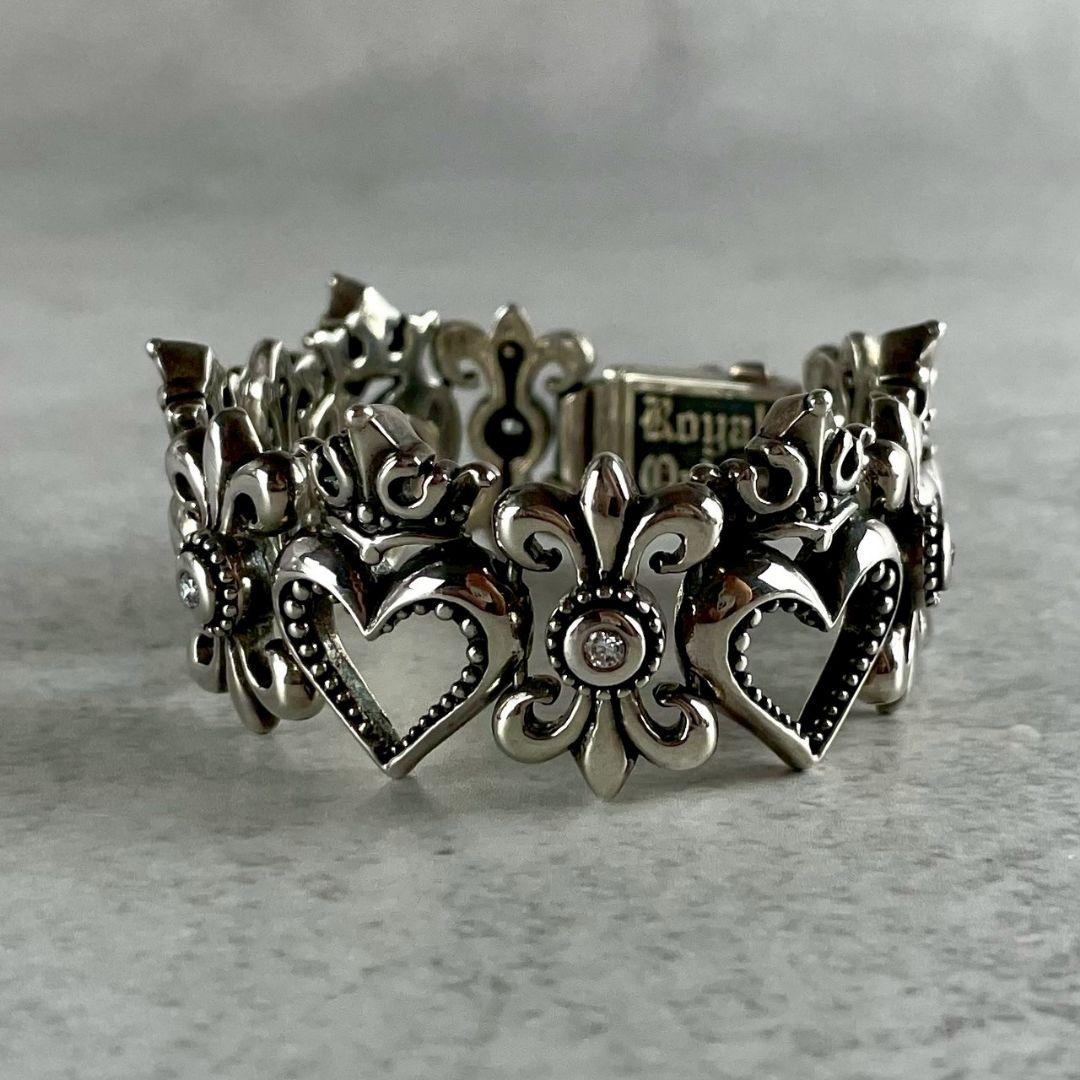 ロイヤルオーダー Royal order ブレスレット クイーンクラウン 925