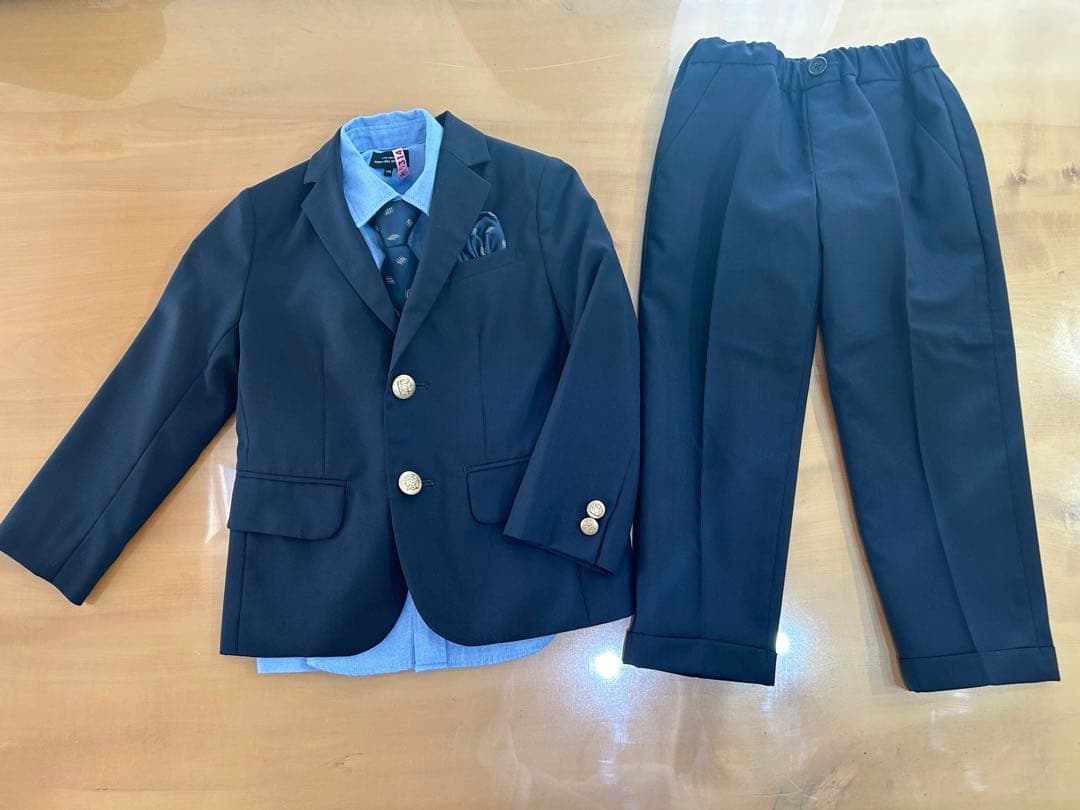 ユナイテッドアローズグリーンレーベル キッズフォーマルスーツ110上下