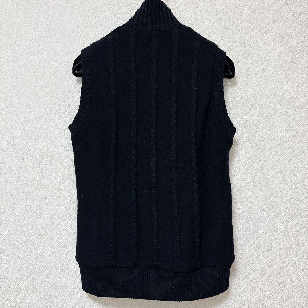 BURBERRY GOLF ホース刺繍 ノバチェック リバーシブル ニットベスト