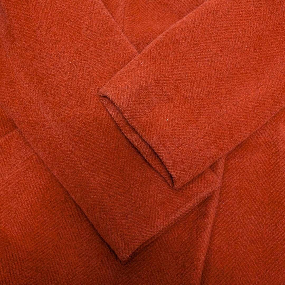 美品 Christian Dior チェスターコート ウール アンゴラ チンチラの