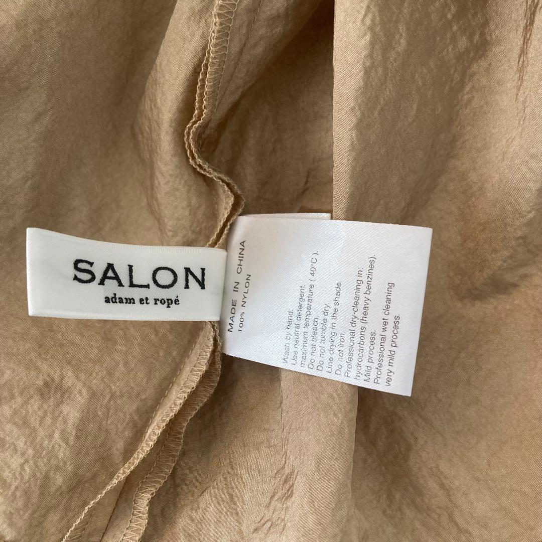 サロンアダムエロペ 24SS 【WEB限定】完売 シャーリングスリーブ