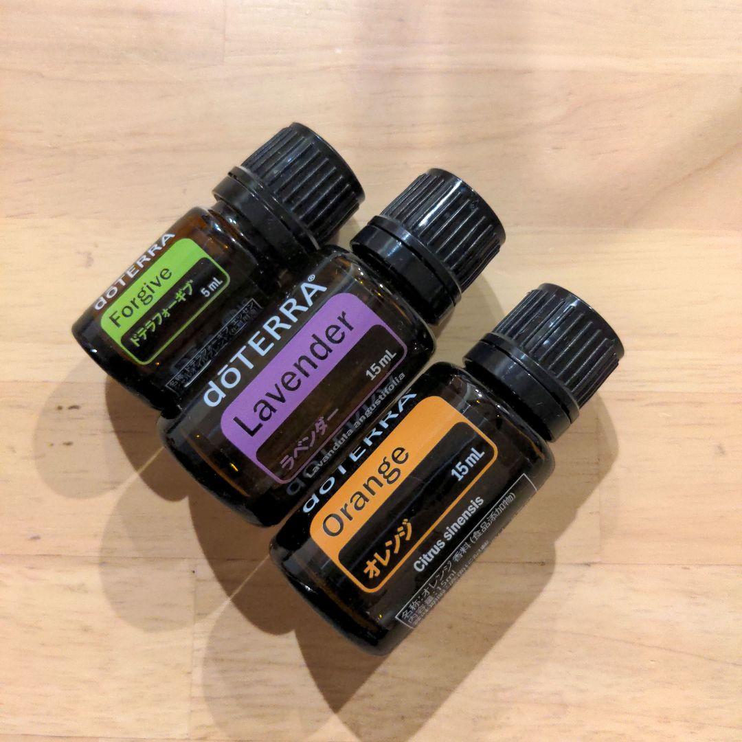 ドテラ doTERRA ラベンダー&オレンジ&フォーギブ 新品未開封