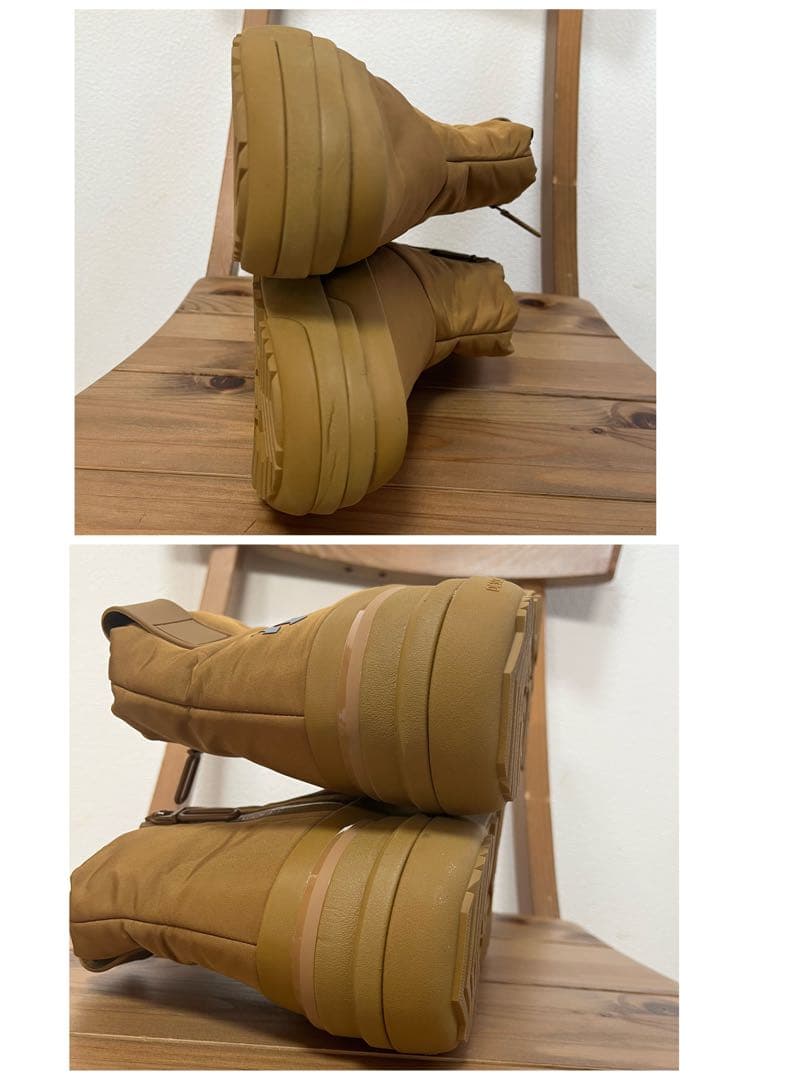 美品】デサント D.TRACE TWB23.1 スノーブーツキャメル ジップ - メルカリ