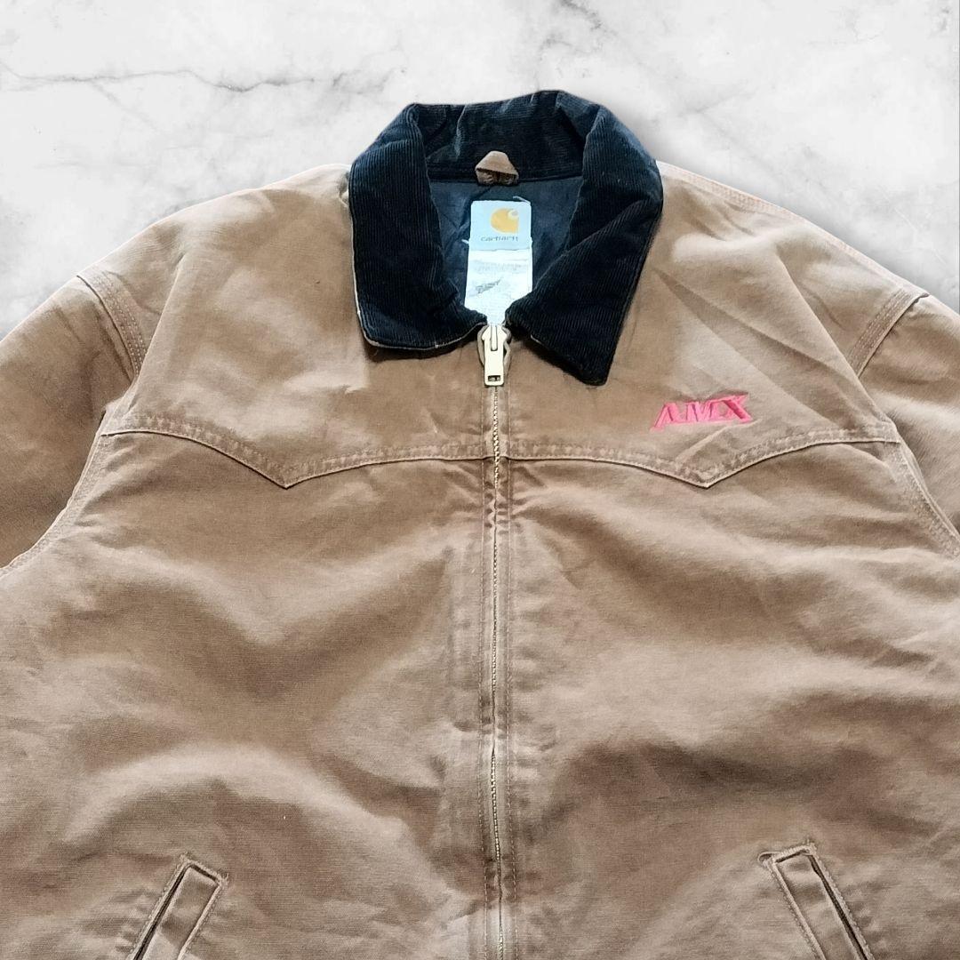 USA製 カーハート サンタフェジャケット XL 2010s ブラウン ダック地