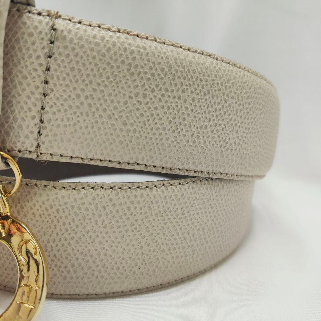 GIVENCHY design buckle leather belt - メルカリ