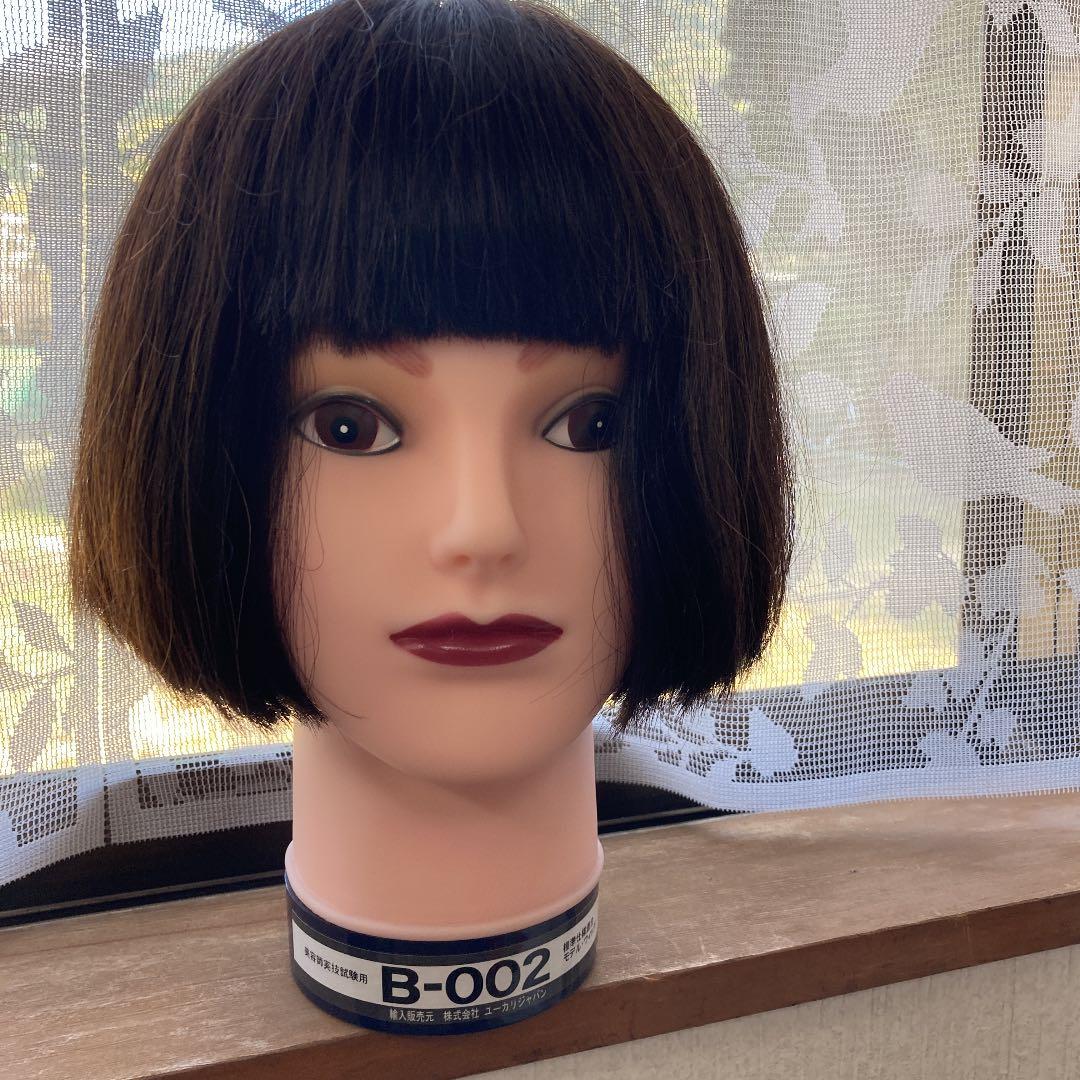 カットウィッグ カットマネキン 美容師実技試験用 - メルカリ