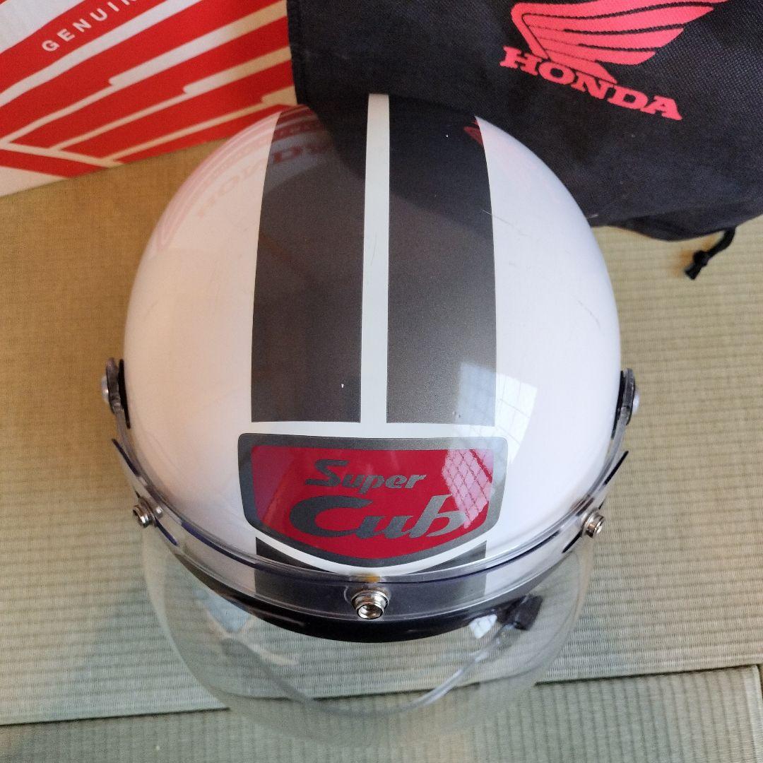 貴重 スーパーカブ 60周年限定 ヘルメット 一億台記念 ホンダ純正