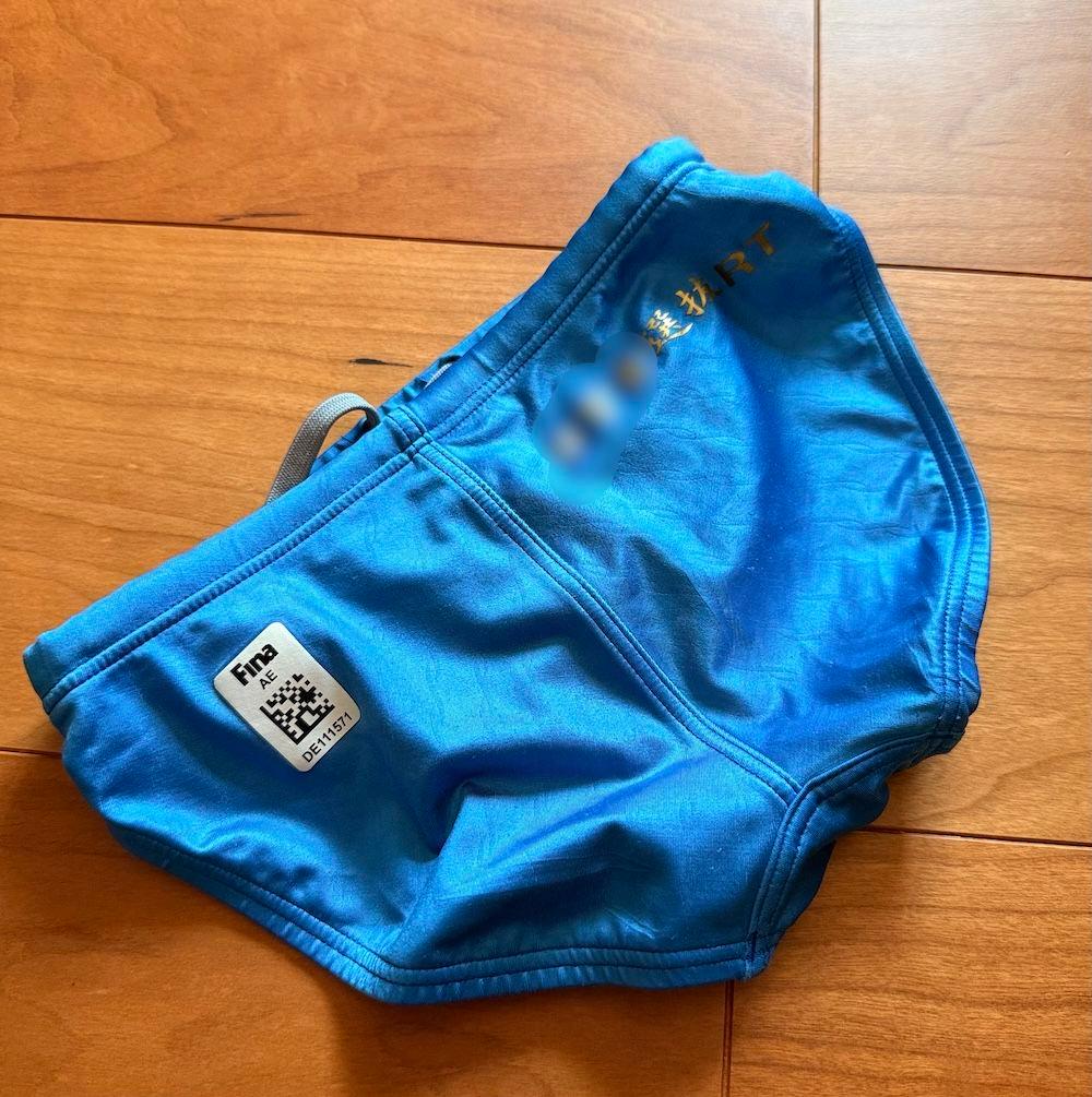 水球ヤンキース】arena x-PYTHON スカイブルー 140 競パン - メルカリ