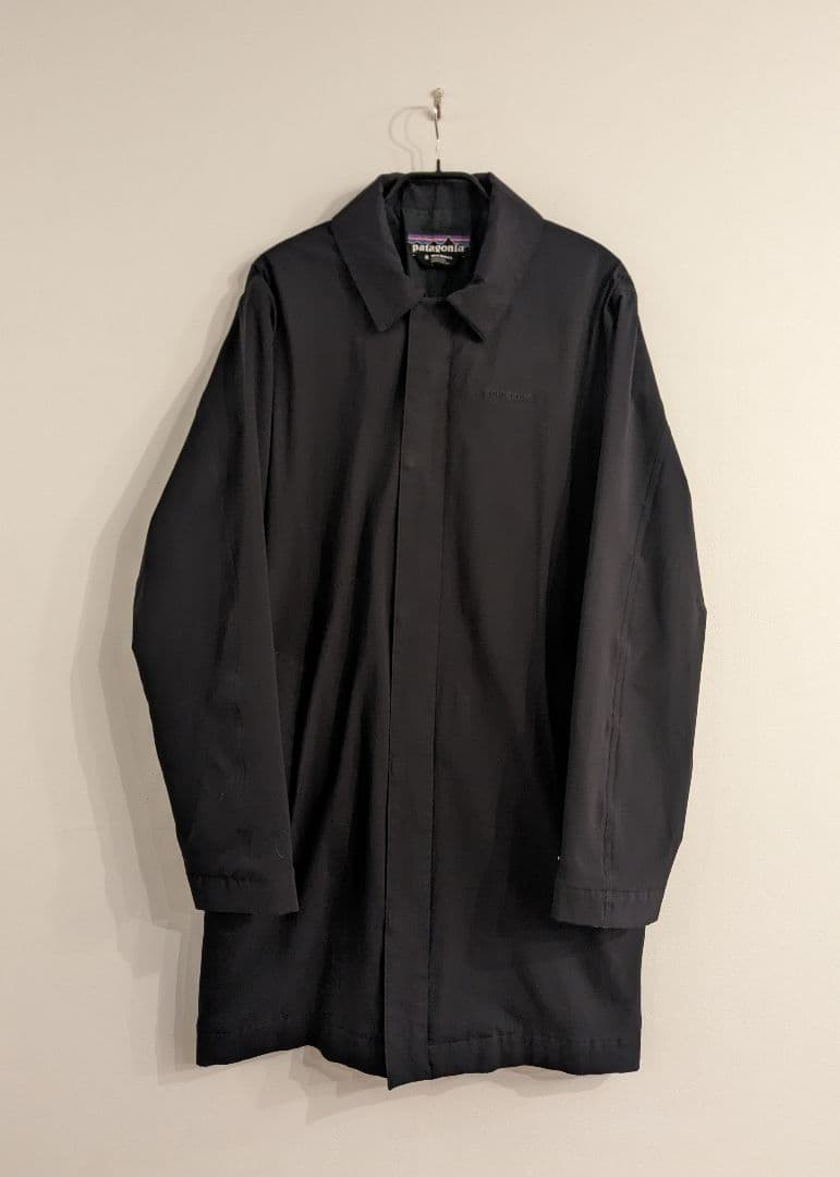 最終値下げ】廃番 美品 パタゴニア フォグバンクトレンチコート S BK