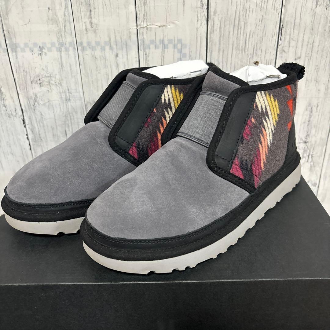 UGG アグ メンズ ムートン ブーツ 25cm 綺麗 美品 UGG（アグ） ムートンブーツ メンズ クラシック ショート MENS CLASSIC