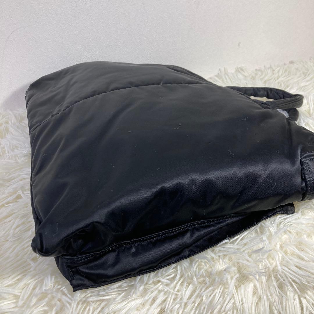 美品】 ポーター タンカー ブラック ブリーフケース A4 ビジネスバッグ