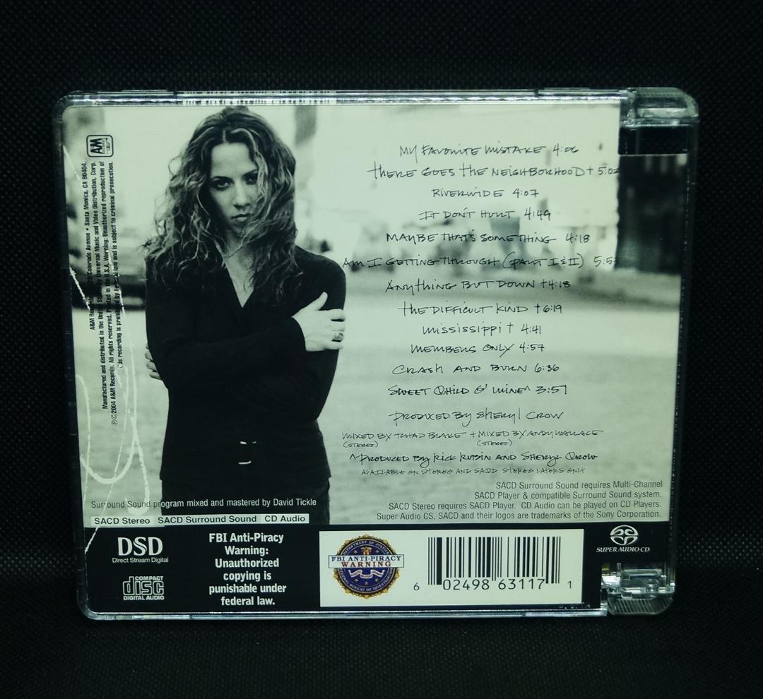中古SACD】シェリル・クロウ「グローブ・セッションズ」希少廃盤