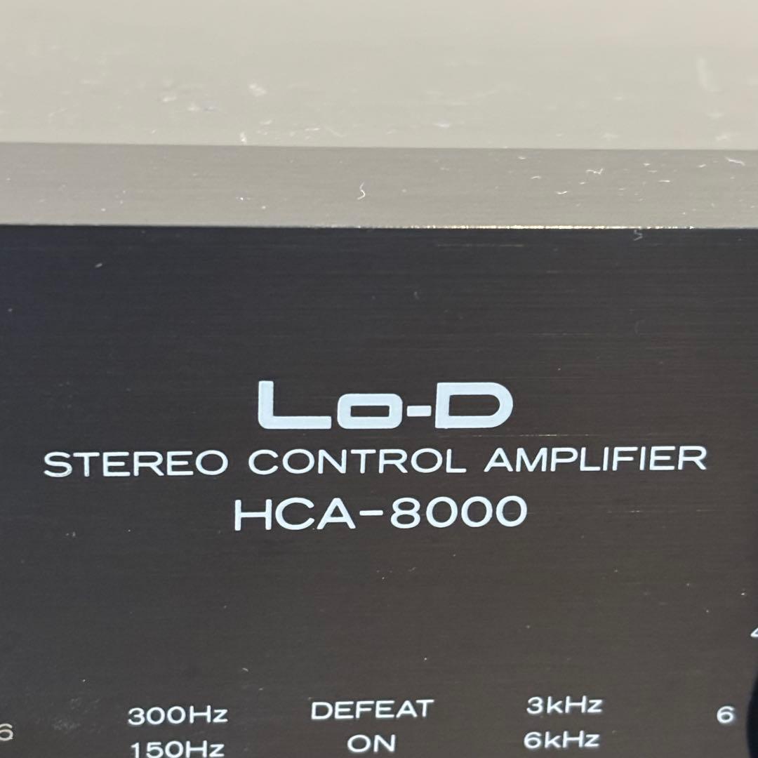 LO-D HCA-8000ステレオコントロールアンプ - メルカリ