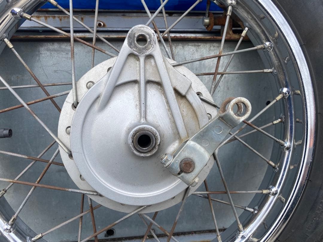 G926 リトルカブ ホイール IRC2.50-14 ダンロップ 2.75-14